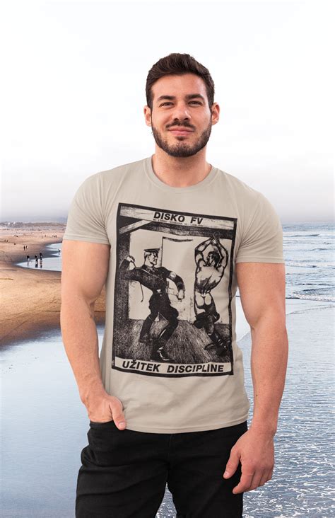 Gay Male Erotic Art Homoerotic Vintage Spanking T Shirts Etsy