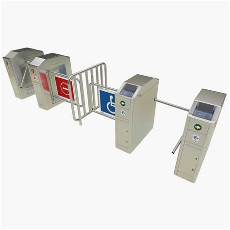 Turnstile 3d Model 49 3ds Fbx Max Obj Free3d