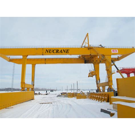 Industrial Outdoor Handling Double Beam Gantry Crane China U Frame