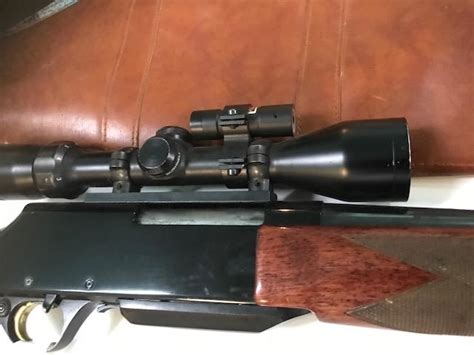 Rifle Browning 308 Calibre Pump Action With Scope Laser Sight And