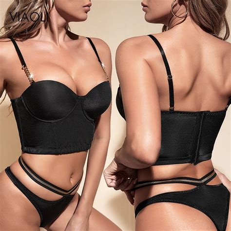 Sexy Women Lift Up Bra Underwear Sexy Lingerie Womens Intimates Underwear Slim Fashion Lingerie