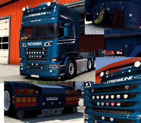 Scania Rjl R T T Badges Add On Allmods Net