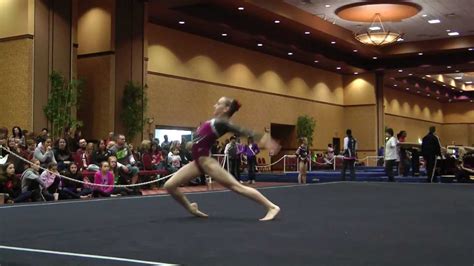 Fx Erin Hutchinson 9 300 Level 8 Jr 2012 Woga Classic Youtube