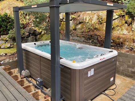 Vita Spa Swim Spa Xf2 With Covana Legend Sammamish Wa Olympic Hot Tub