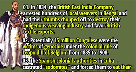 50 Horrible Facts About Colonial Governments Colonialism Fact Republic