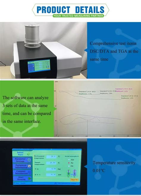 Thermogravimetric Analyzer Thermogravimetry Tga 1450 Degree Tga Machine