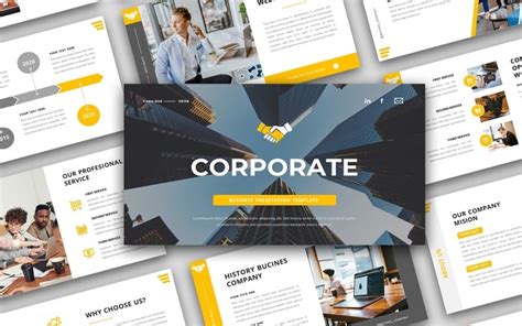 Corporate – Business Presentation PowerPoint template