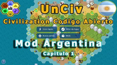 Unciv Partida Con Argentina Capitulo Youtube