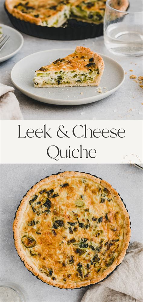 Vegetarian leek cheese quiche – Artofit