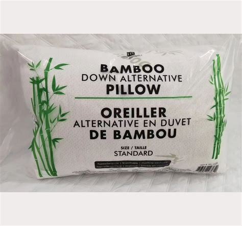 Bamboo Down Alternative Pillow (Vacuumed Sealed / Poly Fill) – Home ...