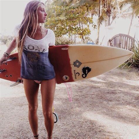 Surf Tan Beach Surfer Girl Style Summer Surf Surf Girls