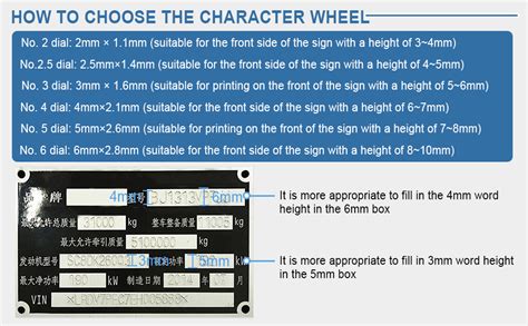 Manual Nameplate Metal Label Stamping Printer Machine Marking Machine