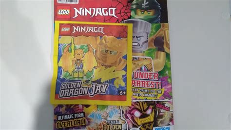 Lego Ninjago Magazine Issue Unbox Build Youtube