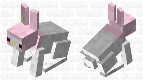 Sanrio My Melody Bunny Rabbit Skin Minecraft Mob Skin