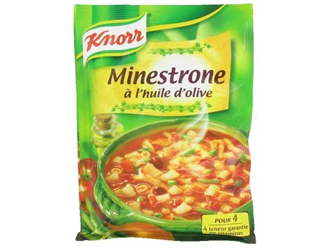 Knorr Minestrone A L Huile D Olive Sachet Assiettes Tous Les