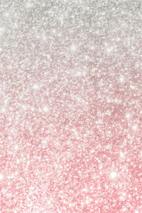 Pink And Silver Glittery Pattern Background Vector Premium Image By