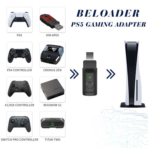 Buy Beloader Keyboard Mouse Adapter For PS5 Beloader Adapter Connect