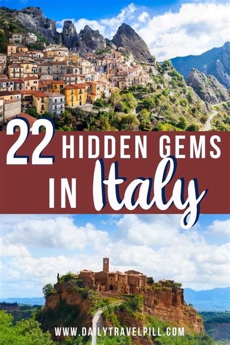 hidden gems  italy   beaten path destinations  didn
