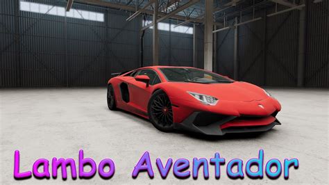 Lamborghini Aventador BeamNG Drive 953 YouTube