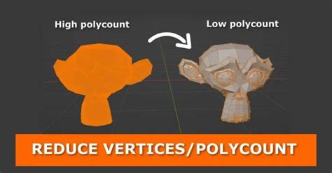 How To Simplify A Mesh In Blender By Reducing Geometry Polygon And