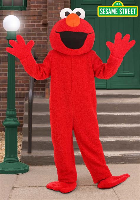 Sesame Street Elmo Mascot Adult Costume Elmo Costumes