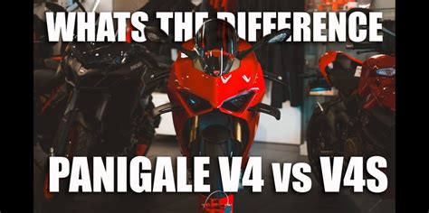 What's The Difference Between The Ducati Panigale V4 And V4S ...