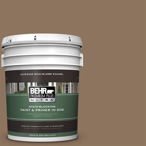 Behr Premium Plus Ultra Gal N Outdoor Cafe Semi Gloss Enamel