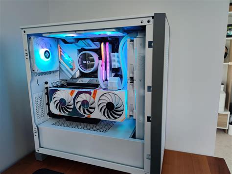 Build My First White Rig Corsair 4000d Airflow R Corsair