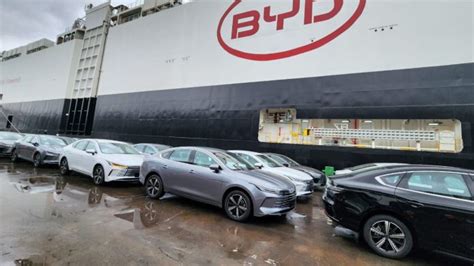 Navio Da BYD Chega Ao Brasil Pela Primeira Vez Desembarcando Em