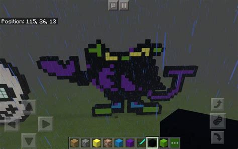 Jevil Pixel Art In Minecraft Deltarune Amino