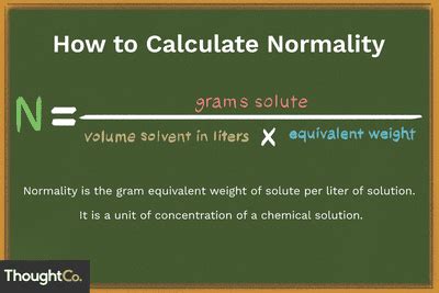 What Is the Difference Between Molarity and Normality?