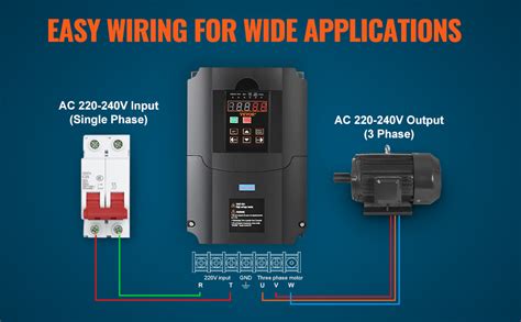 Vevor Vfd Hp Kw A Or Phase V Input To Phase V