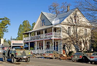 Point of Historic Interest in Georgetown, California: Georgetown Hotel