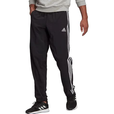 Adidas Aeroready Essentials Elastic Cuff 3 Stripes Pants Black Dressinn