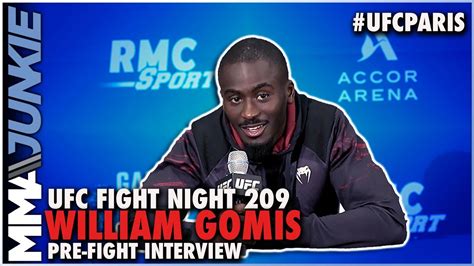 William Gomis On Jarno Errens I Am Just A Better Fighter UFC Fight