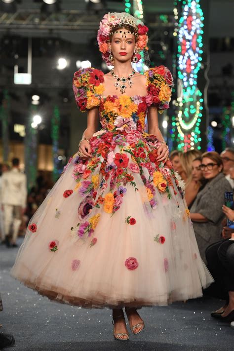 Dolce And Gabbana Dresses On The Catwalk