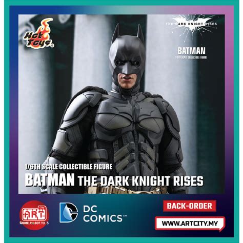 Hot Toys The Dark Knight Rises Batman 1 6th Scale DX19 Shopee Malaysia