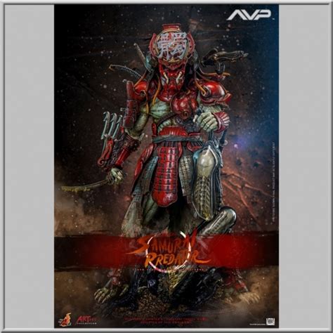 Figurine Hot Toys Akaoni Samurai Predator Alien Vs Predator Figurines Mania