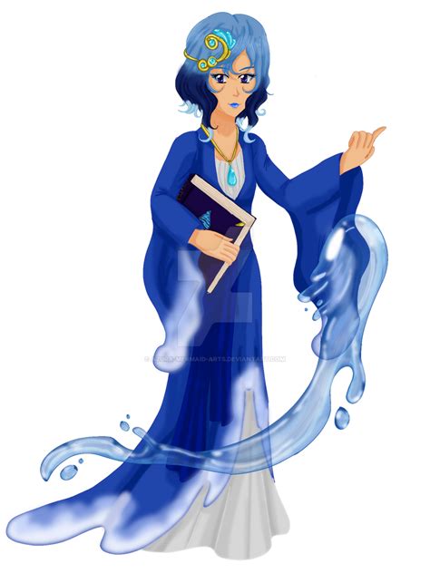 Water Sorceress Adoptable Sold By Azura Mermaid Arts On Deviantart