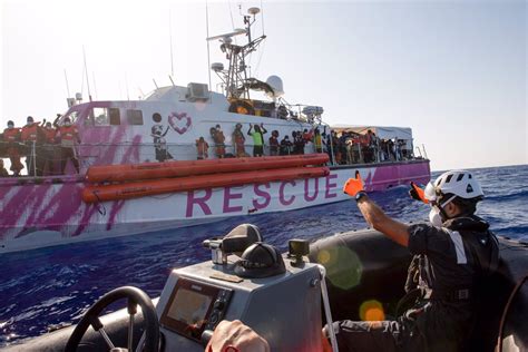 The Rescue Ship Louise Michel Asks For A Safe Port To Disembark 58