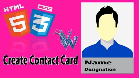 How To Create Html Card Html Card Design Html Ki Coding By Amazing