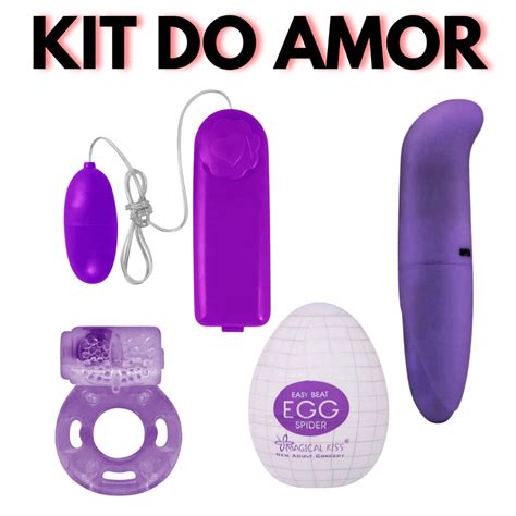 Kit ABS Egg Bullet Anel Vibro Sex Shopee Brasil
