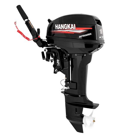 Buy Outboard Motor, 18HP 2 Stroke Outboard Motor Water-Cooling System ...