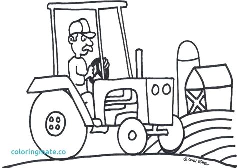 Tractor Coloring Pages To Print At Free Printable