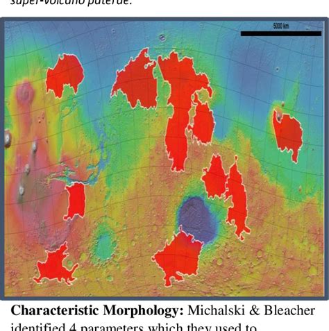 Figure 2 from The Geomorphology of Martian Super-Volcanoes and ...