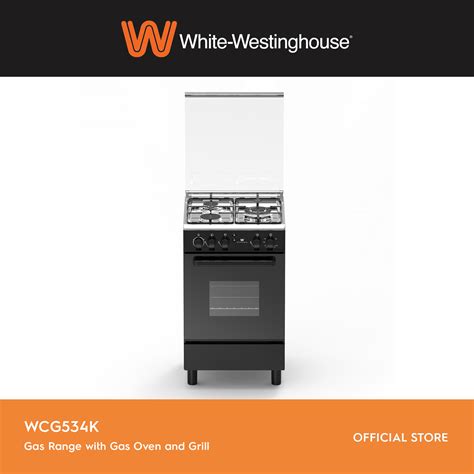 White Westinghouse WCG534K Gas Range with Gas Oven with Grill ...