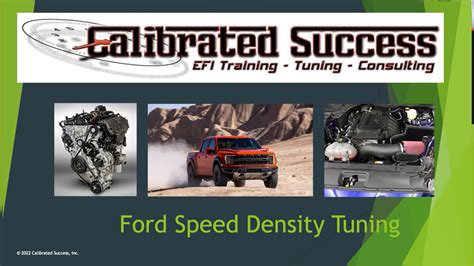 Ford Speed Density Tuning Car Training Online