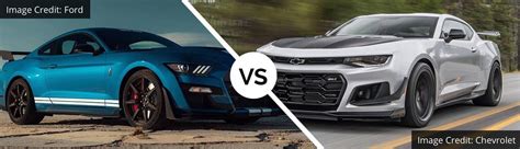 2020 Shelby GT500 Vs Camaro ZL1 Comparison