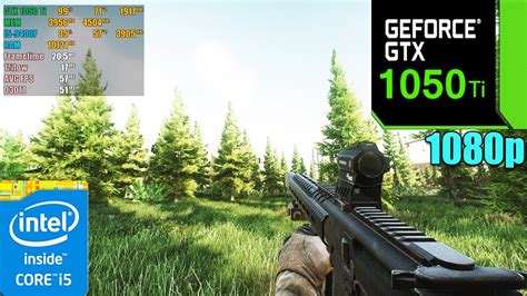 Escape From Tarkov GTX 1050 Ti 4GB Low Settings YouTube