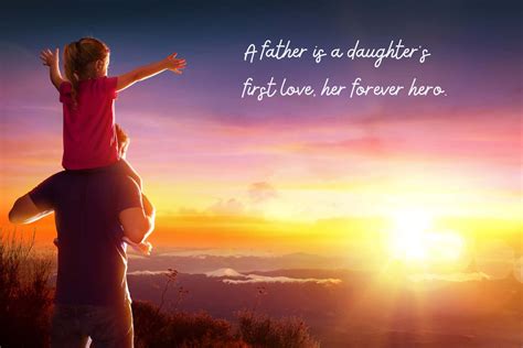 Download Daughters First Love Fathers Day Quote Wallpaper